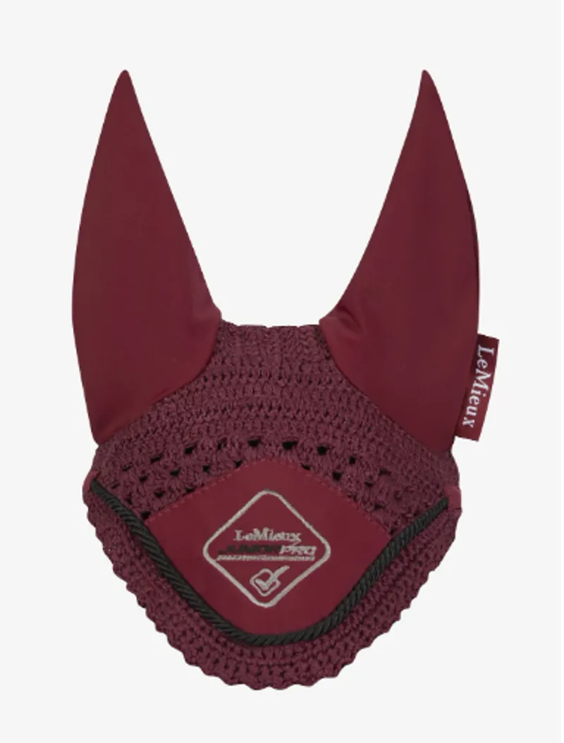 LeMieux Junior Pro Fly Veil Burgundy